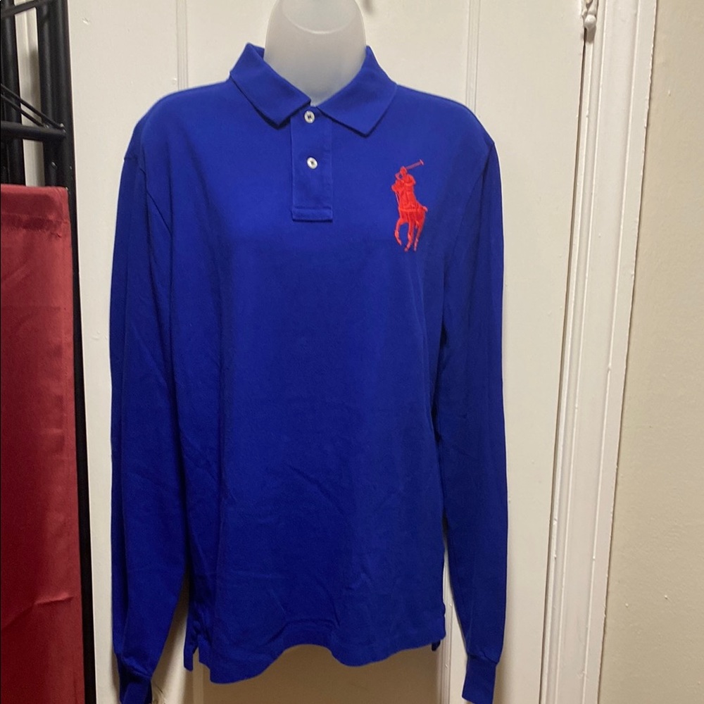 Polo by Ralph Lauren Men's Blue Shirt